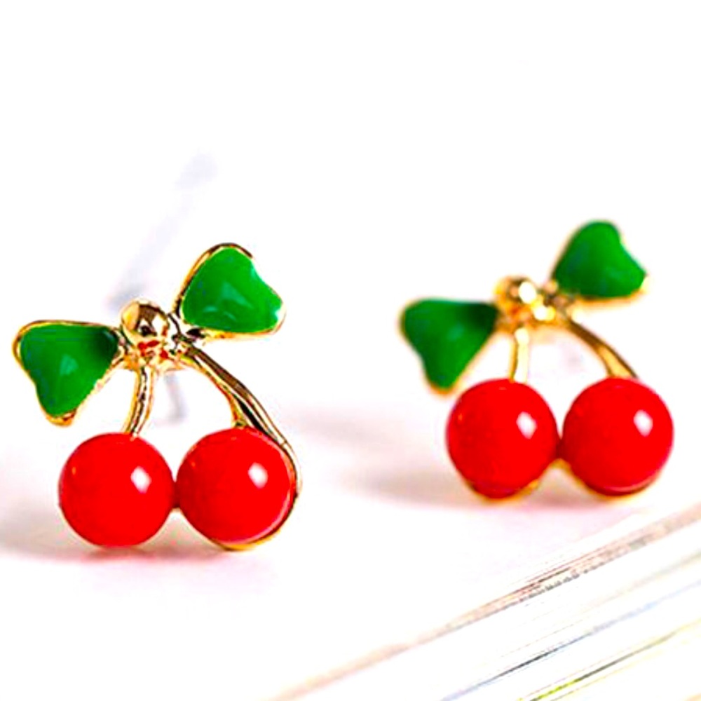 4/$10🎈NEW Cherry Earrings